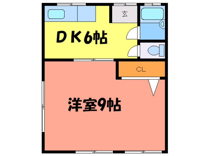 間取図 サンライフ麻田Ａ