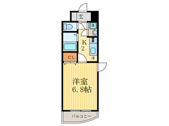 間取図 グリ－ンヒル紫明