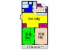 マンションパンジ－ 2DKの間取り