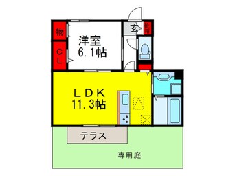 間取図 ＲａｆｆｉｎｅＡｏ