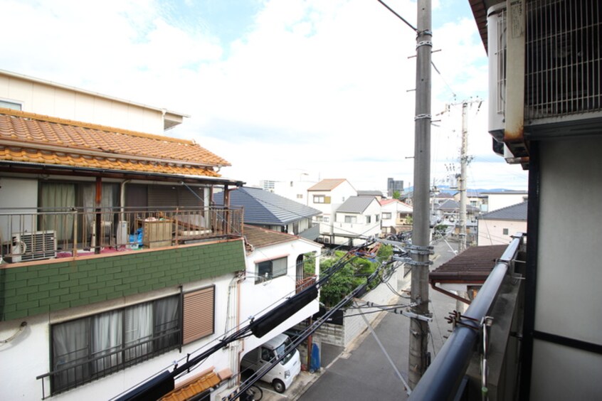 室内からの展望 シャルマン河原