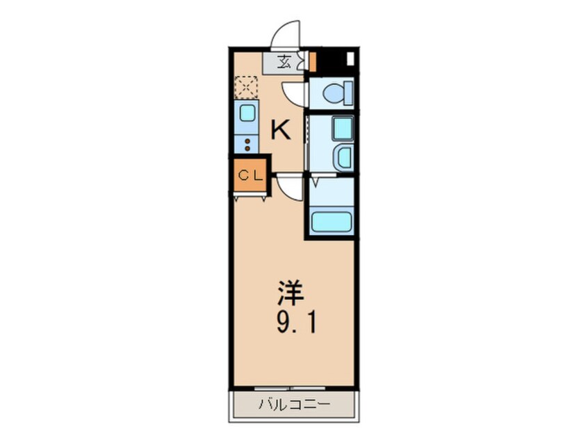 間取図 ホープ西宮