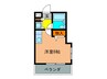 ＲＩＯ花屋敷 1Rの間取り