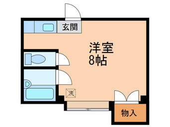 間取図 リバティ中津