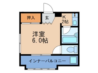 間取図 リバティ中津