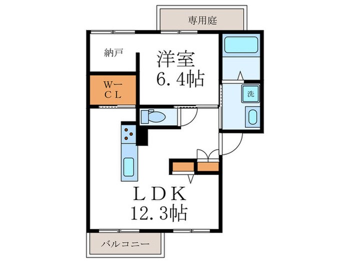 間取り図 バウム西賀茂