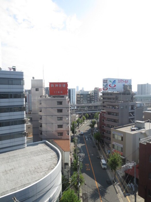 室内からの展望 ビバ－チェ鷺洲