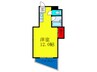 ハイツ上新小松 1Rの間取り
