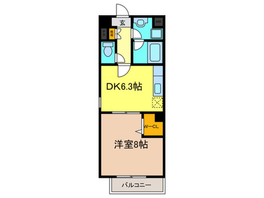 間取図 ファシルカワト