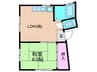 坂下マンション 1LDKの間取り
