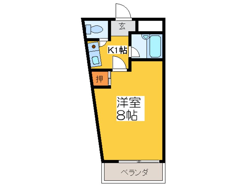 間取図 エスポワール御崎