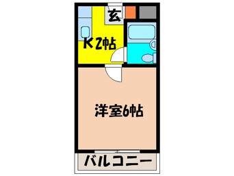 間取図 マリア－ジュ箕面