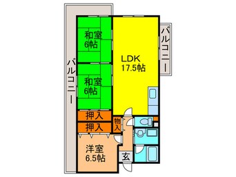 間取図 リゾうねのⅠ