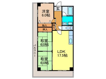 間取図 リゾうねのⅠ