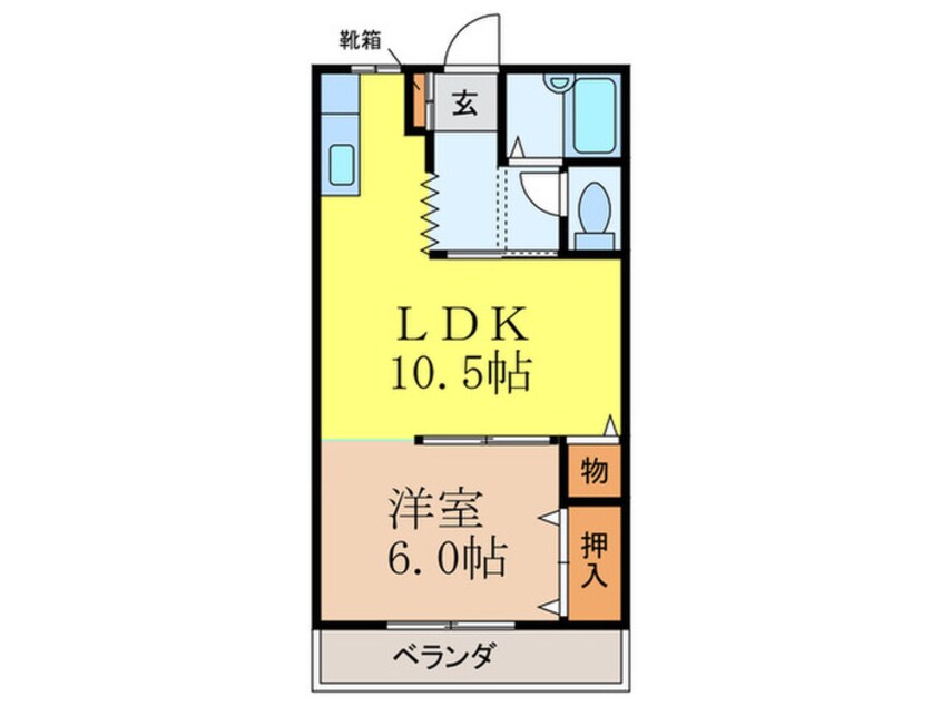 間取図 三吉マンション