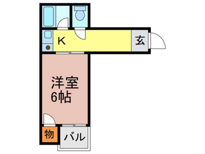 間取図 ビクトリ－マンション雅