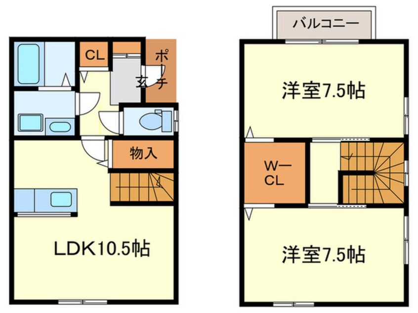 間取図 北村タウンハウス