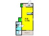 F+style西取石4号館 1Rの間取り