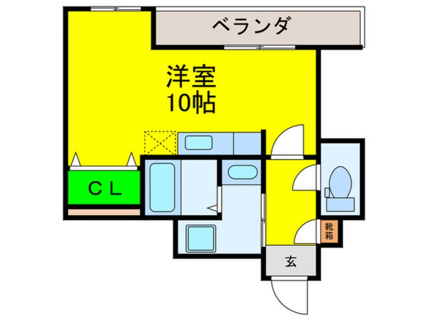 間取図 中之町ＴＫハイツ