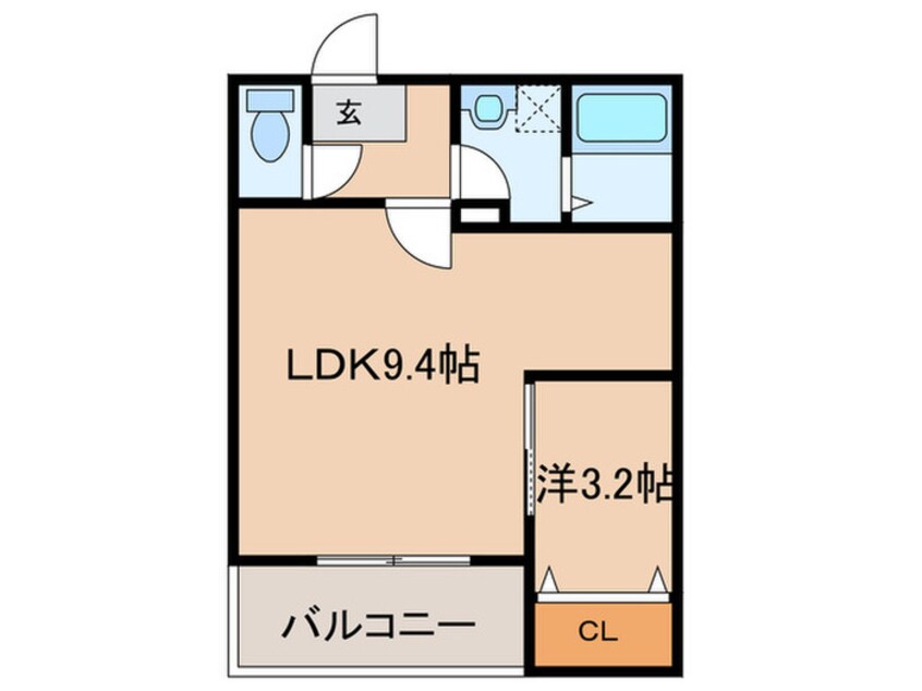 間取図 仮)ジーメゾン神戸セレーナ
