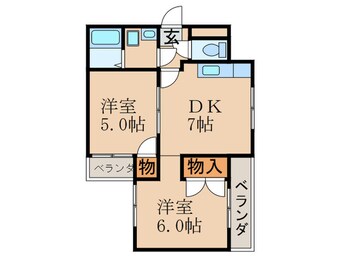 間取図 グレース菱屋