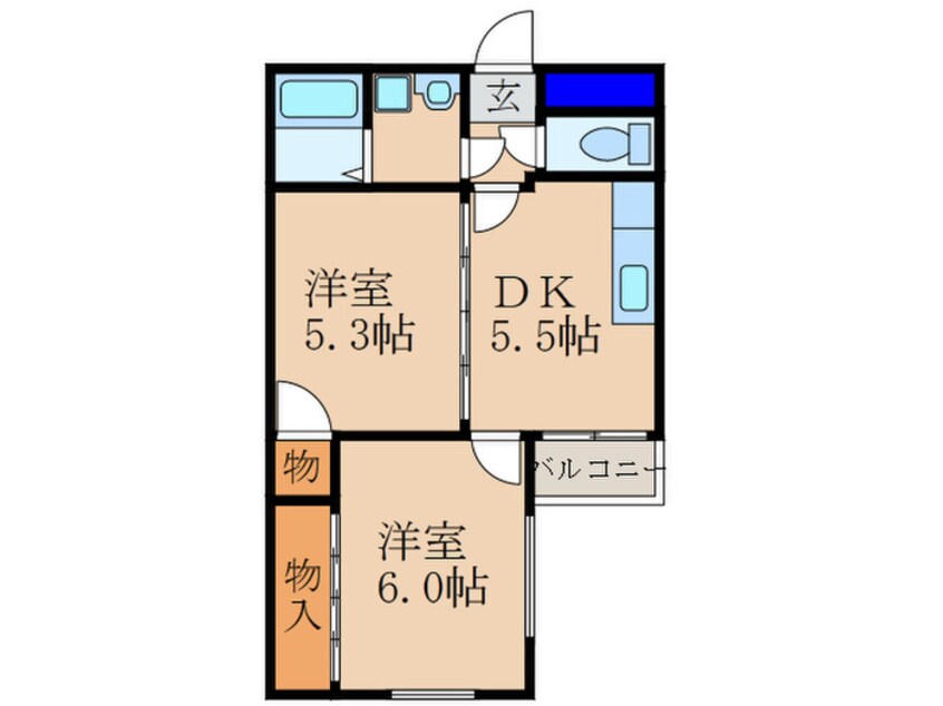 間取図 グレース菱屋