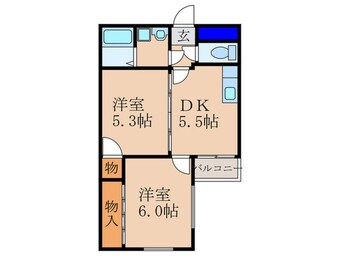 間取図 グレース菱屋