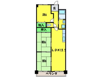 間取図 ときわハイム