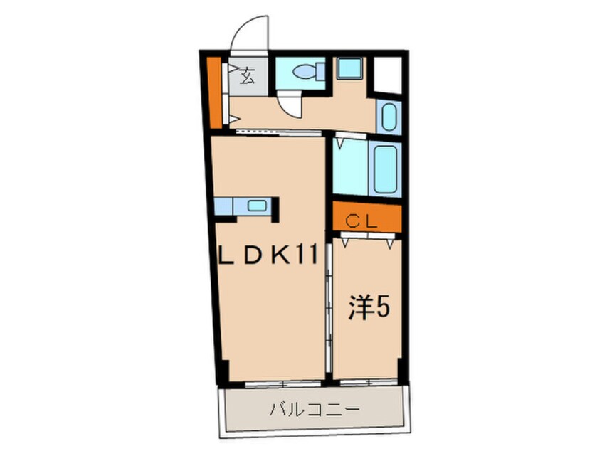間取図 アンア－ク