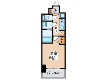 間取図 アクアプレイス天王寺Ⅱ(1304)