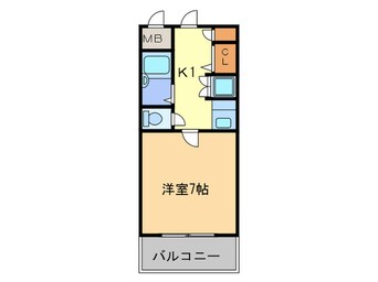 間取図 ハイツいりえ