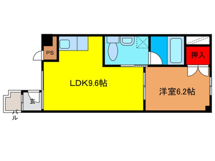 間取図 エスポワ－ル千島