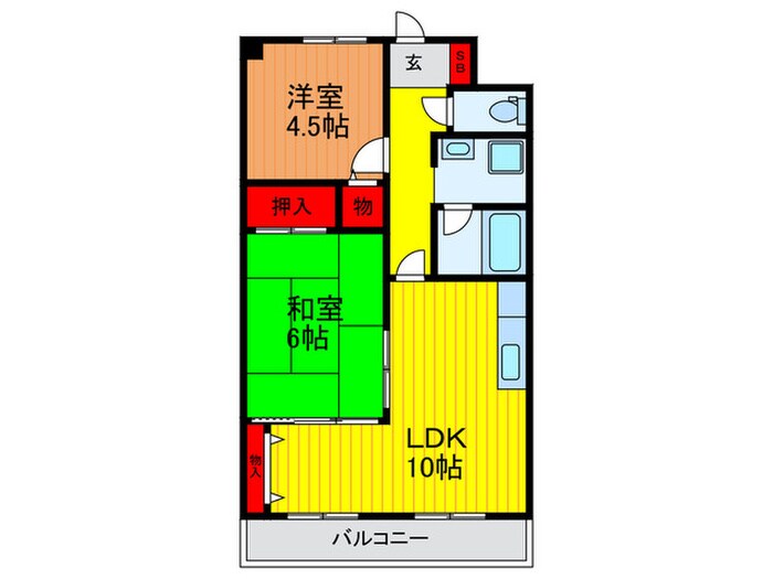 間取り図 エクセル・ラ・ヴェール