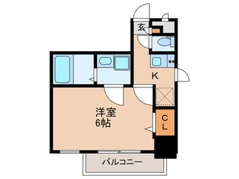 間取図 ｴｽﾘｰﾄﾞ阿波座ﾌﾟﾗｲﾑｺｰﾄ(1105)