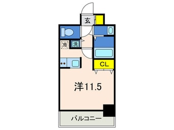 間取図 W－STYLE神戸（401）