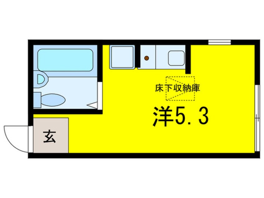 間取図 エクセルハイツ