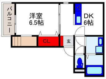 間取図 アルバス上野東