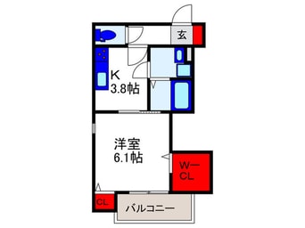 間取図 アルバス上野東