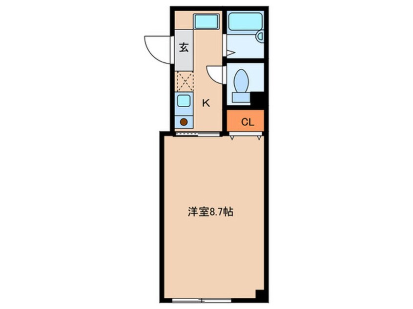 間取図 ベッセル甲子園