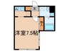 エビラ須磨 1Rの間取り