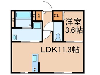 間取図 ウィステリア門戸