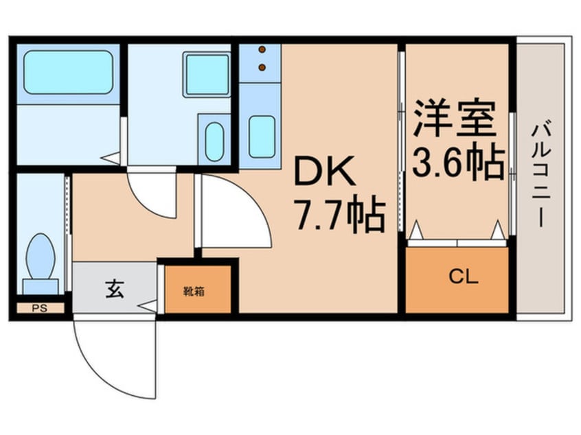間取図 ウィステリア門戸