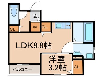 間取図 ウィステリア門戸