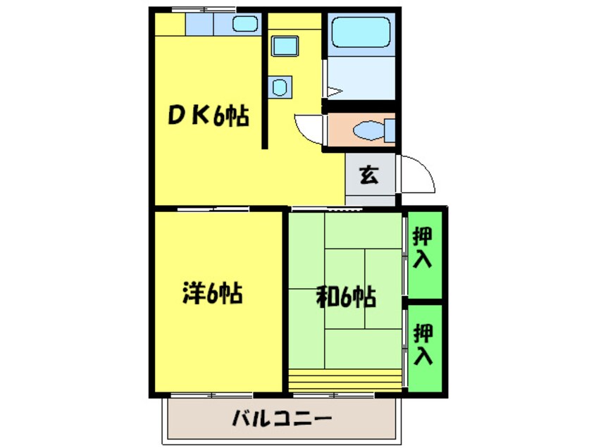 間取図 ソファレ南島Ｂ棟