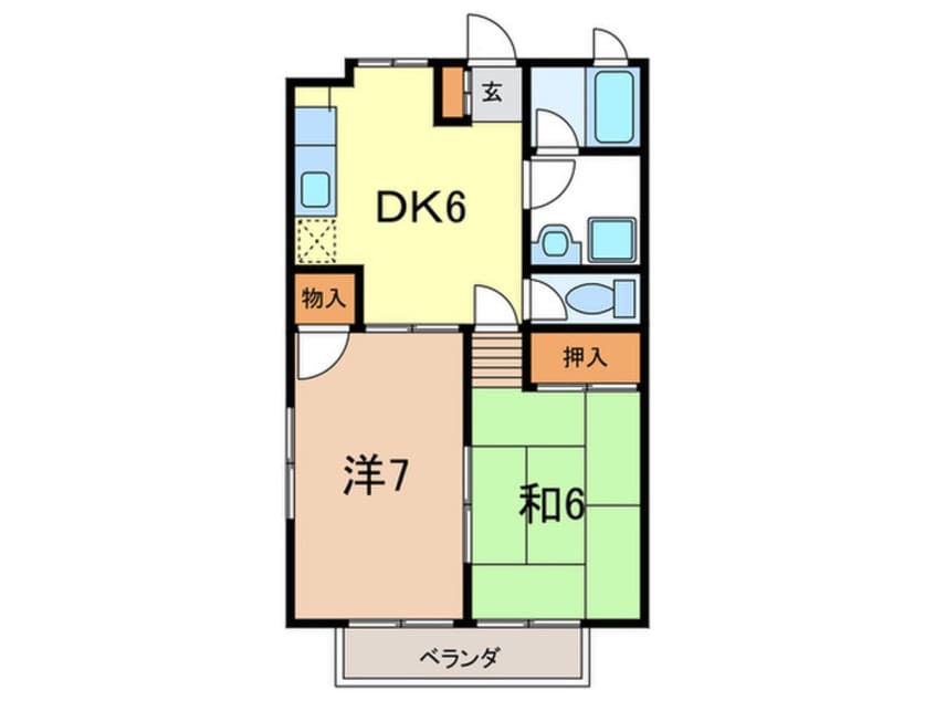 間取図 ブジュン苑