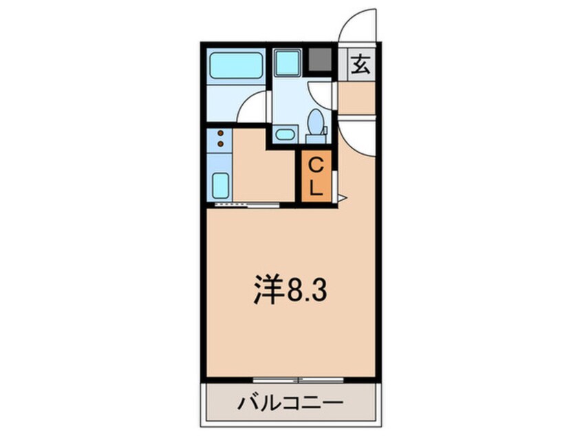 間取図 エルスタンザ伊丹