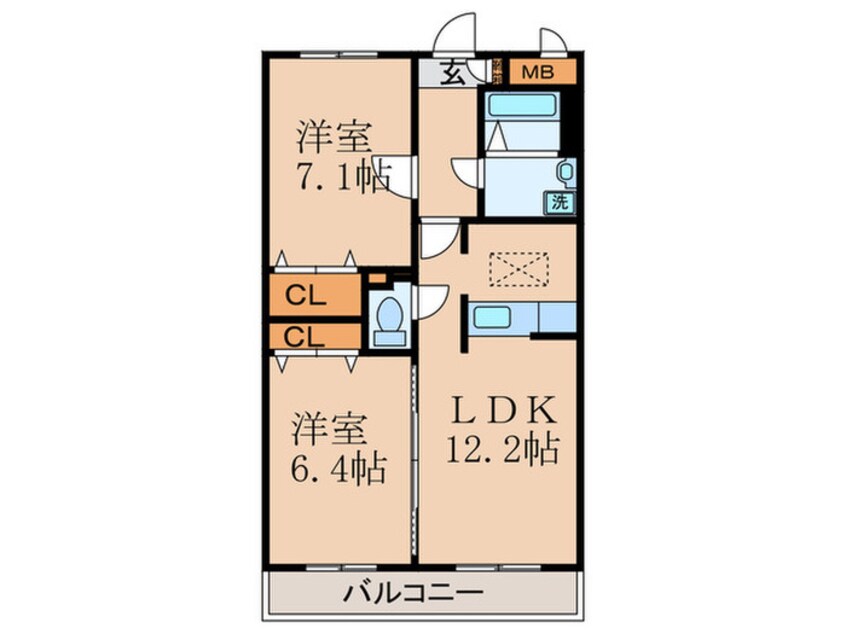 間取図 ユーワハイツ