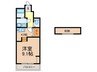 あんしん+小畑町08-13001 1Kの間取り