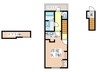 あんしん+小畑町08-13001 1Kの間取り