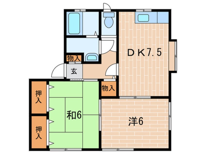 間取図 アメニティ・スクエア